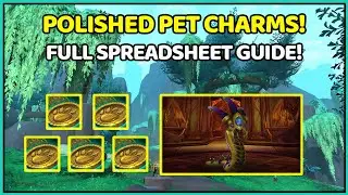 Polished Pet Charm Value Spreadsheet HOW TO PICK THE BEST PETS! | Shadowlands Goldmaking