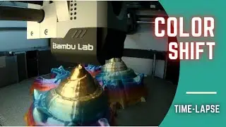 Unlocking the Magic of Rainbow Silk PLA: Mesmerizing Color Transitions.
