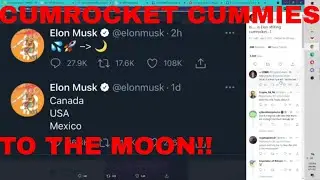 ELON MUSK CUMMIES Tweets CUMROCKET CUMMIES PRICE UP 350 PERCEN CUMMIES Crypto Token ARE ON FIRE