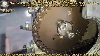 5 mekaniko hindi nagawa? Napaka importante ng timing gear at top dead center markings. Turo ko ulit.