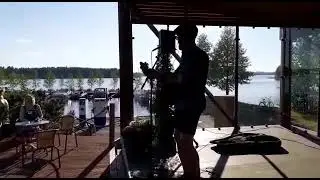 IIpo Kaikkonen/Ravintola Sataman herkku/Hirvensalmi/Juhannusaatto 2022.🇫🇮