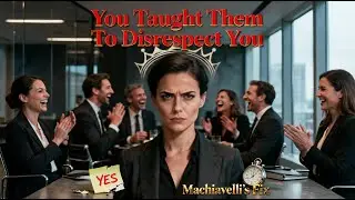 You Taught Them To Disrespect You - Here's Machiavelli&rsquo;s Fix || Truth Lens Stories