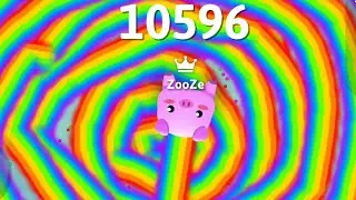 Snake.io Big Rainbow Pig Snake Evolution ! Hambow Rainpig Snake ! Pig and Rainbow!