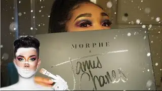 USING THE JAMES CHARLES PALETTE FOR THE FIRST TIME 🤩 | nylahT