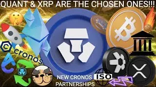 WARNING: MAJOR BANKS COLLAPSING??? QUANT & XRP TAKEOVER STARTS NOW!!! CRO COIN NEW PARTNERSHIPS! BTC