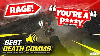THE BEST WARZONE DEATH COMM COMPILATION! (RAGE/FUNNIEST MOMENTS)