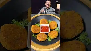 Healthy Yam Cutlet Recipe #shorts