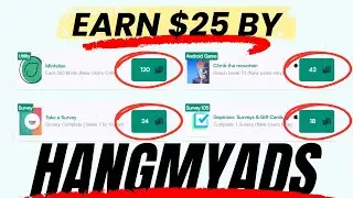 ySense #part12: Earn $25 by HangMyAds offerwall 2024