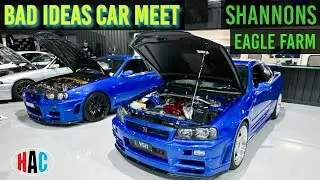 Bad Ideas Car Meet at Shannon's Eagle Farm | JDM, Nissan GTR, Skylines, Toyota 86's, Subaru & more
