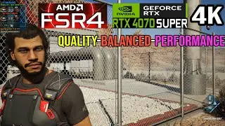 MindsEye - FSR 4 on NVIDIA RTX 4070 SUPER - 4K EPIC - Quality, Balanced, and Performance Tested