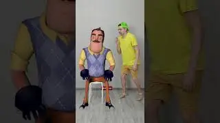 Prank over Hello Neighbor #shorts