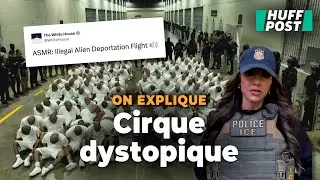 Memes, musique et Dr. Phil&nbsp;: Comment Trump a transform&eacute; les d&eacute;portations en t&eacute;l&eacute; r&eacute;alit&eacute;