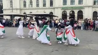 Flash mob by Desi Squad, Oslo Norway || 75th Independence Day
