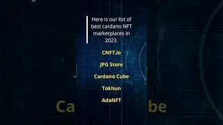 Best Cardano NFT Marketplaces In 2023 | Top Platforms to Buy & Sell Cardano NFTs