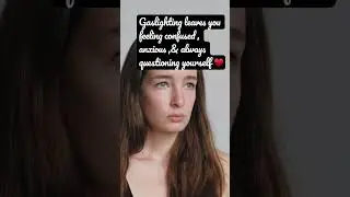 Gaslighting is serious please seek help ❤️#gaslighting #narcissist #covertabuse #narcissisticabuse