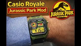 Jurassic Park Mod - Casio Royale AE1200WHD