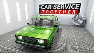 Komplette umlackierung - Car Service Together gameplay deutsch #06