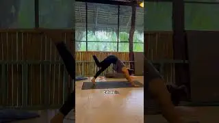 Three-Legged Dog to Plank with Control l Luna Alignment Yoga l Koh-Phangan