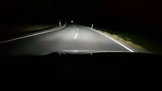 VW Arteon 2020 Światła dynamiczne jazda nocna Dynamic Headlight night ride