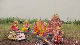 Ganapati bappa visarjan After 11 days