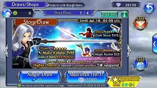 Sephiroth EX Weapon Pulls | Dissidia Final Fantasy Opera Omnia