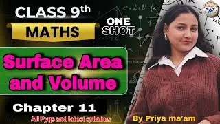 COMPLETE SURFACE AREA AND VOLUME I IMPORTANT QUESTIONS ONE SHORT I CHAPTER 11 I MATHS I 25-2026 CBSE
