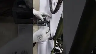 How to Install left Pedal on a Bicycle. Pedal Installation Made Easy ( Left Side)