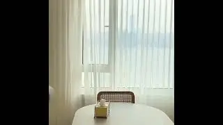 Motorized Vertical Blinds for Alexa, Light Filt