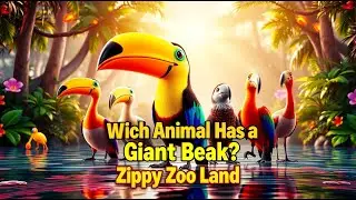 Which Birds Has a Giant Beak | Fun Nursery Rhyme for Kids | Learning About Birds and Beaks Song