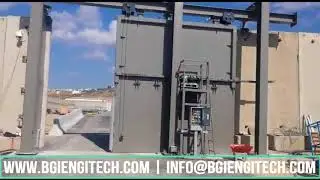 BGI High Security Crash Rated Gate operation