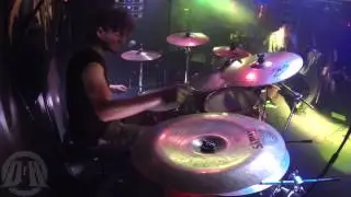 CADAVER MUTILATOR@Code Terror-live in Poland-Bielsko (Drum Cam)