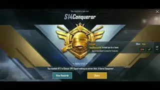 Karthi95pkd Pubg Asia Server Conqueror ( Mister Conqueror )