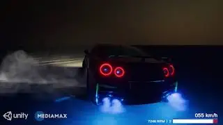 Nissan GTR in Unity!