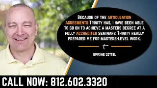 Graduate Testimony: Dwayne Cottel