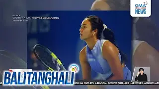 Phl tennis player Alex Eala, umakyat sa panibagong career-high ranking na no. 45 | Balitanghali