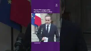 French Prime Minister resigns after a month