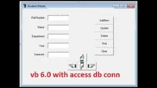 Database connectivity (part-2)of  DAO in  VB 6.0 | Recordset | DAO