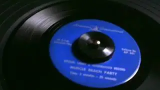 American International Pictures Muscle Beach Party promo 45 rpm