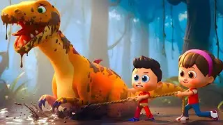 Dino Rescue Season 2: Save Megaraptor | Episode 7 | Dinosaur Cartoon |  Bebe Bobo