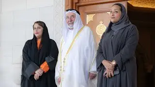في قصر البديع العامر.. حاكم الشارقة يستقبل محافظ آيتشي اليابانية