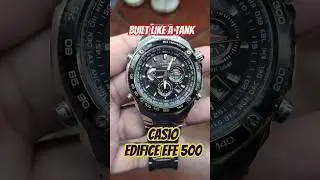 my 2009 edifice  built and weighs like a tank #CASIO #edifie #watchcollection #watch #CASIOESIFICE