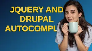 Drupal: Jquery and Drupal Autocomplete