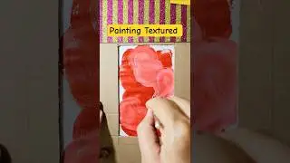 Текстурная живопись #шорты #тренды #искусство #трендовыешорты