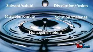 L'eau solvant