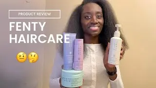 Let’s Try Rihanna’s NEW Hair Brand FENTY HAIR! | Deep Moisture Repair Bundle | Product Review + Demo