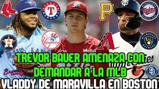 TREVOR BAUER THREATENS MLB | DODGERS, YANKEES, PADRES X STARTERS | VLADDY WONDERFUL FOR THE RED S...