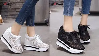 Breathable Shoes Woman Platform Heels Women.(US $11.66 - 12.10)