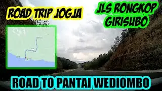 Jalan baru JLS Rongkop - Girisubo. Perjalanan menuju Pantai Wediombo dari Baran Rongkop via Jepitu