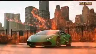 Lamborghini city driving/astronaut in the ocean 🌊🌊 remix on Lamborghini Aventador ||ycube trend||