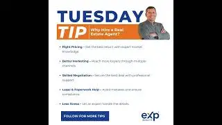 🏡 Tuesday Tips: Why Hire a Real Estate Agent? 💼